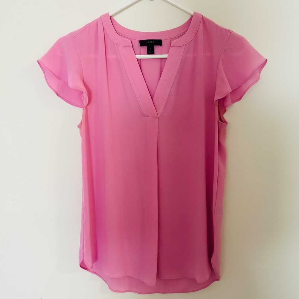 J Crew pink top